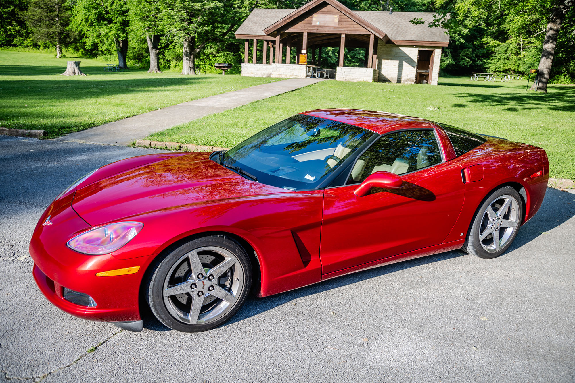 I am selling a 2008 Corvette that was my father's.