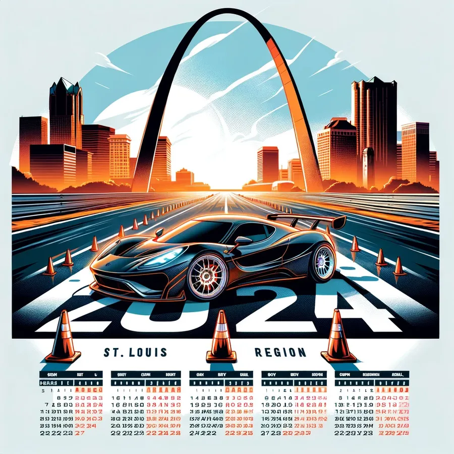 Check out the just released 2024 St. Louis Region SCCA Solo Autocross Schedule