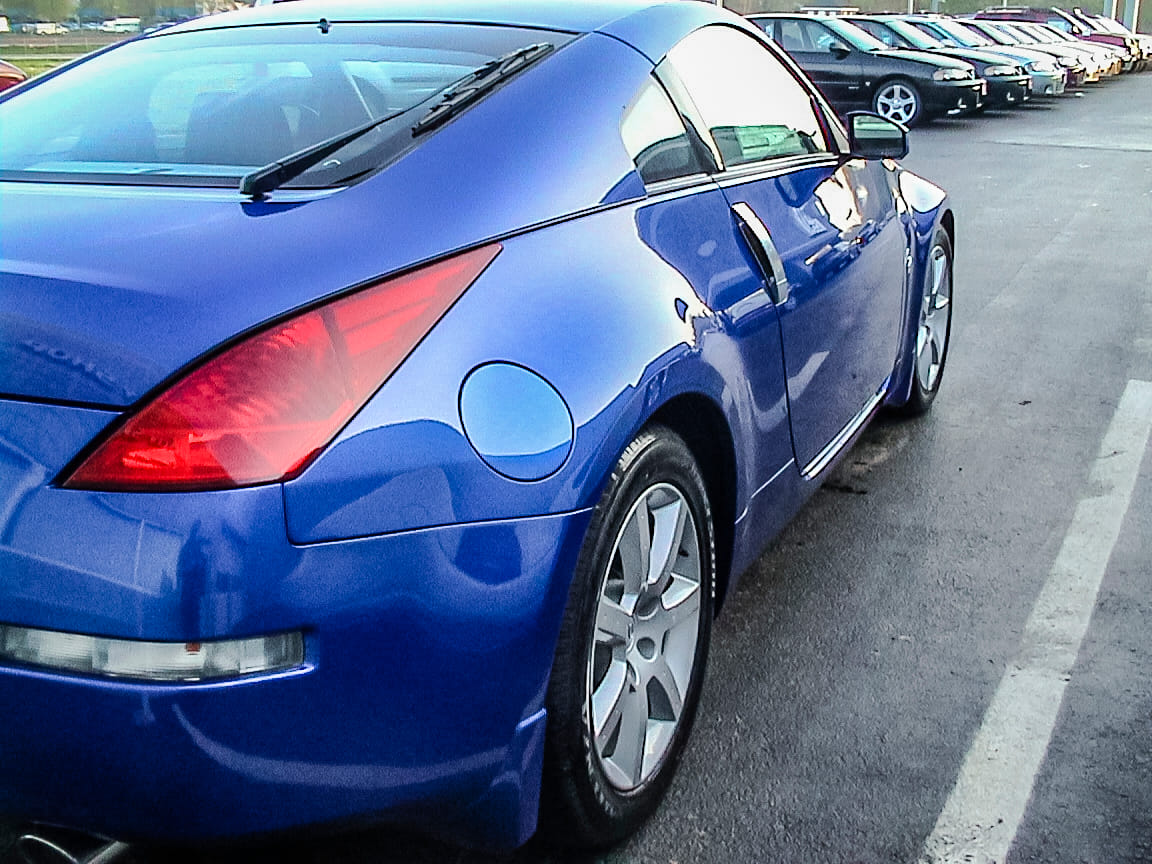 2003 Nissan 350Z from right rear