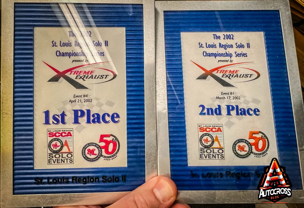 Autocross Picture Frame Trophies