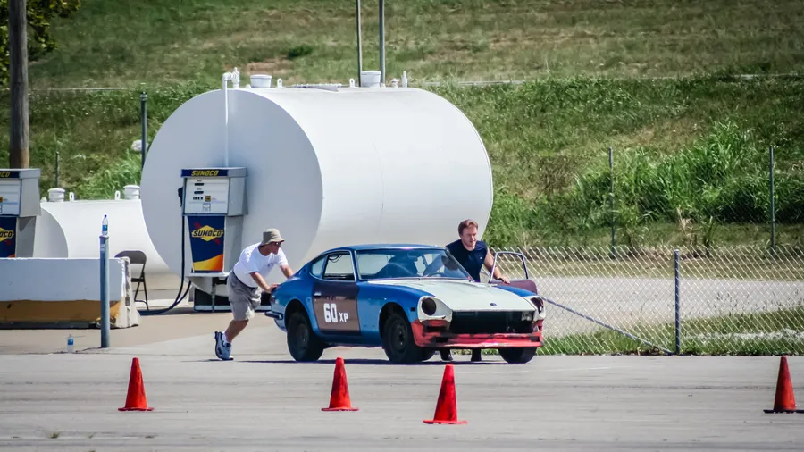 Relive the unfortunate autocross run of the classic 240z at Gateway Motorsports Park ten years ago. The blog post unfolds the dramatic event.