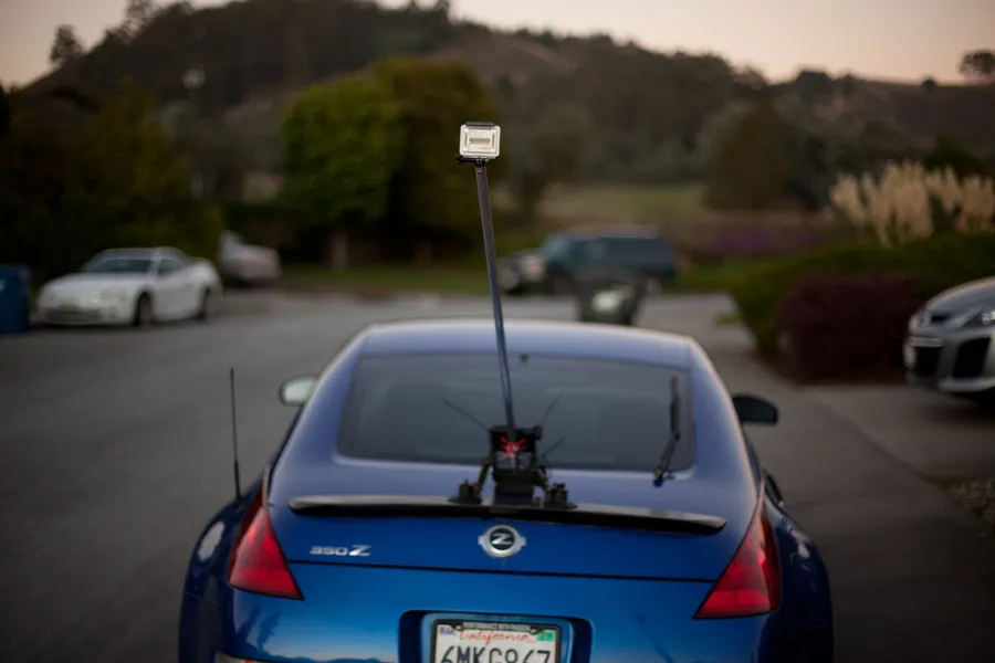 Discover how to build a GoPro camera mount for capturing car shots. Learn from the trial, error and results of our first 350z GoPro mount assembly.