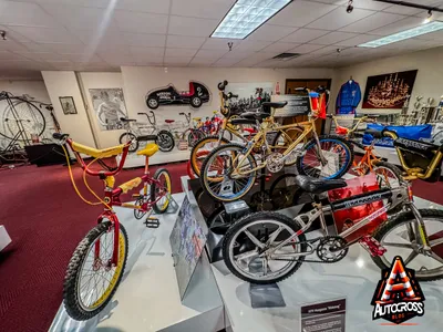 BMX Race bikes at Museum of Speed in Lincoln Nebraska