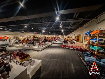 Speedway Motors Museum of Speed room of toy cars